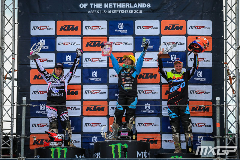 PODIUM WMX MOTOCROSS GP 18 NED 2018