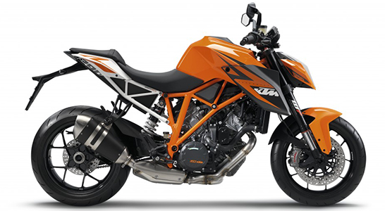 1290 R Superduke orange