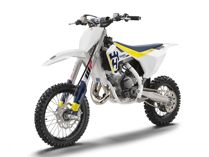 Husqvarna MY17 TC 65 front left Uvodna