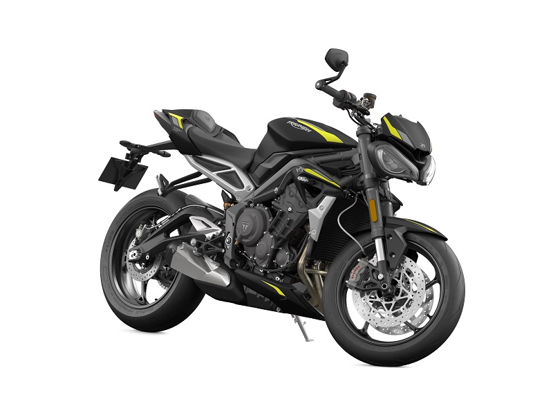 Street Triple RS MY20 Black Angle RHS