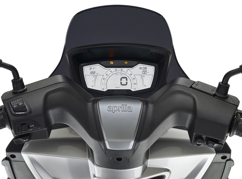 aprilia sxr 50 dashboard