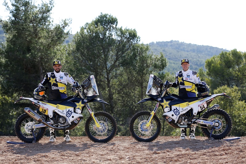 Rockstar Energy Husqvarna Factory Racing Rally Team 2018