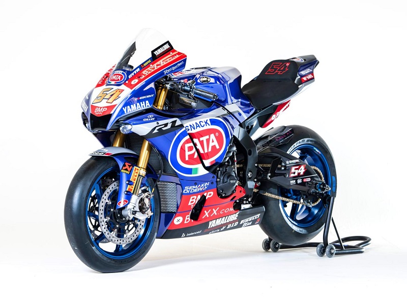2021 Yamaha YZF R1M TR54 Replica Bike 3 4 Left DSC 7226 preview