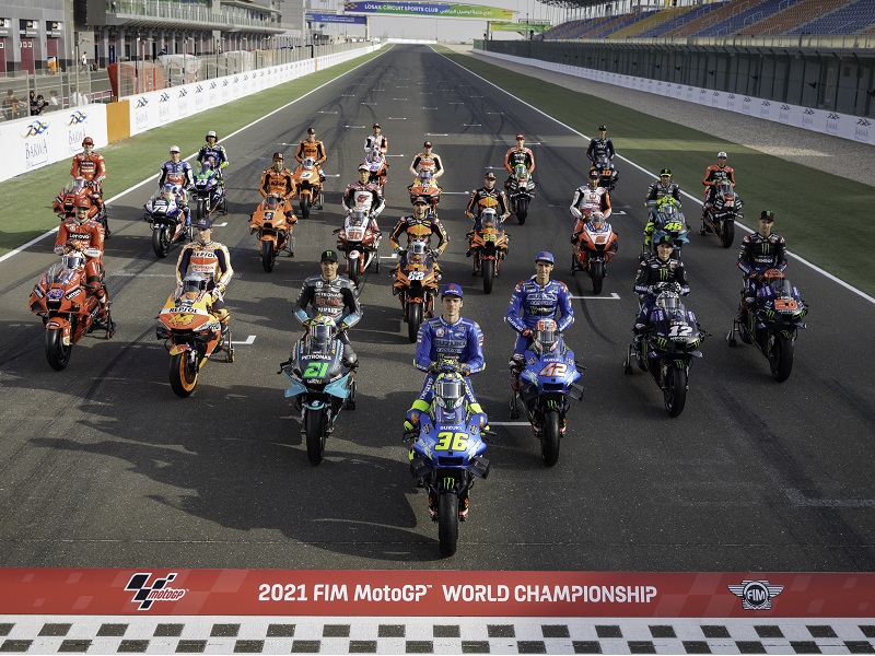 MotoGP 2021 grid