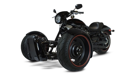 Prerada: H-D V-Rod Trike kit by Scorpion
