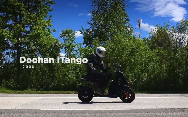 Road Trip From Zagreb -Crikva on electric Doohan iTank & iTango