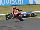 MotoGP: Kako je Marquez bezobzirno srušio Rossija